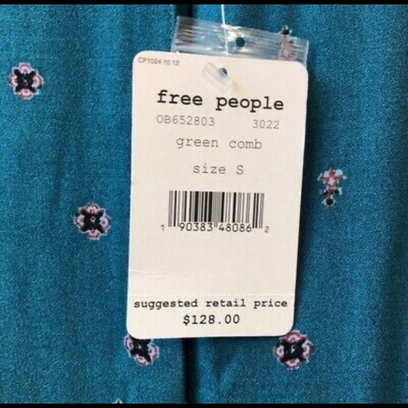 Free People Long Sleeve Romper - Picture 4 of 4